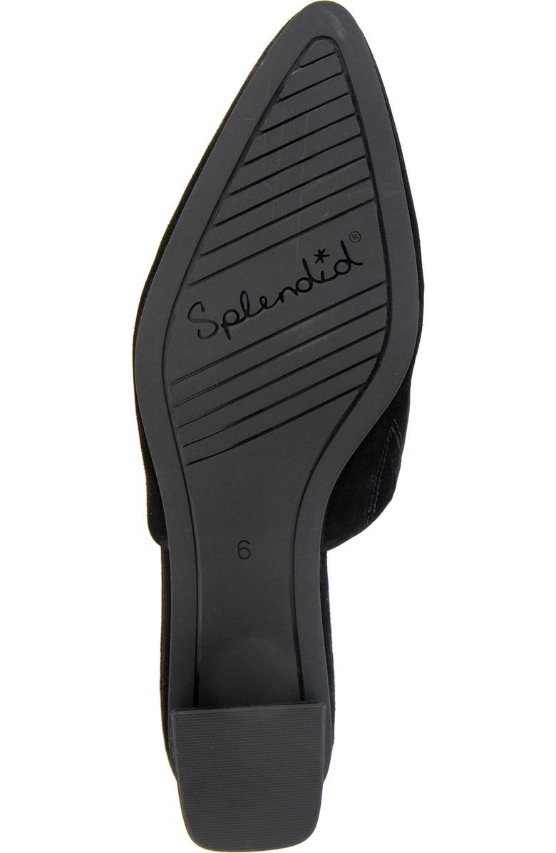Splendid Laylai Pointed Toe Mule, Alternate, color, Black