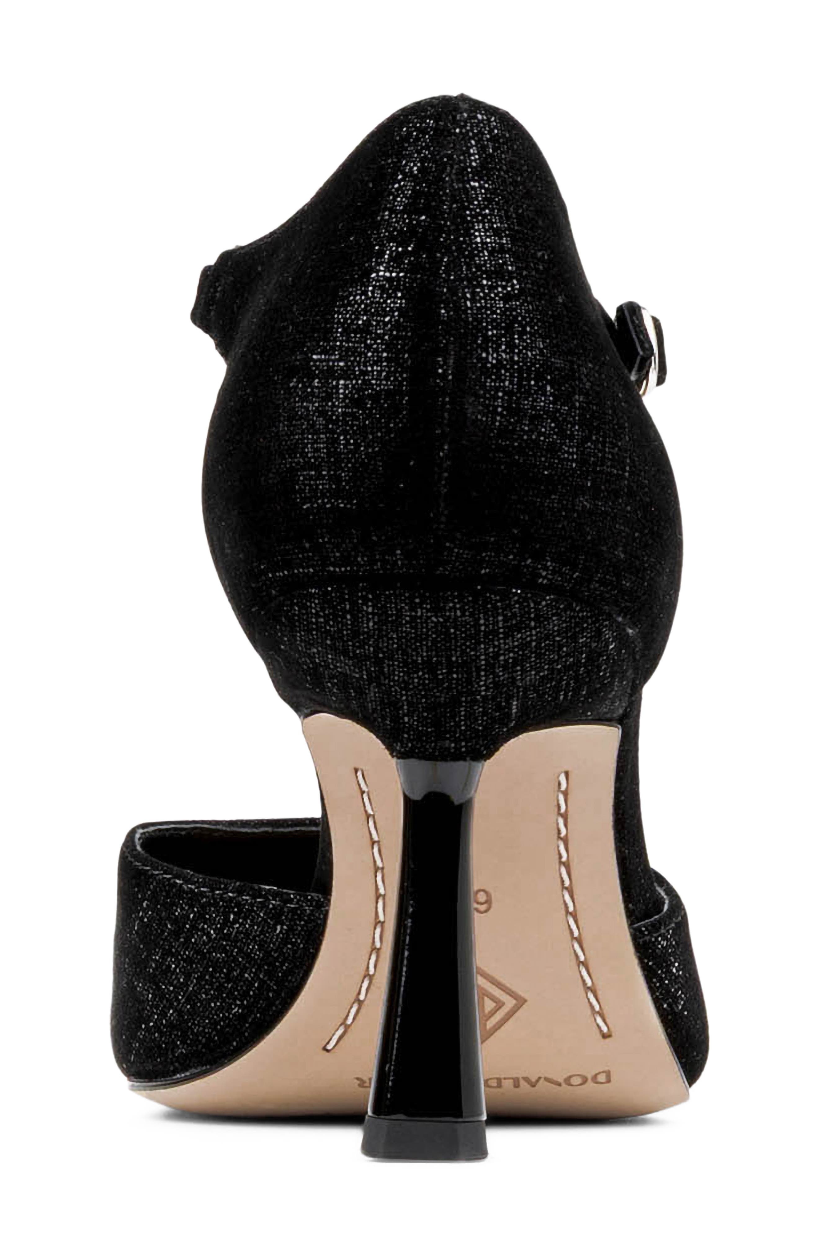 Donald Pliner Epyc Ankle Strap Pointed Toe Pump, Alternate, color, Black