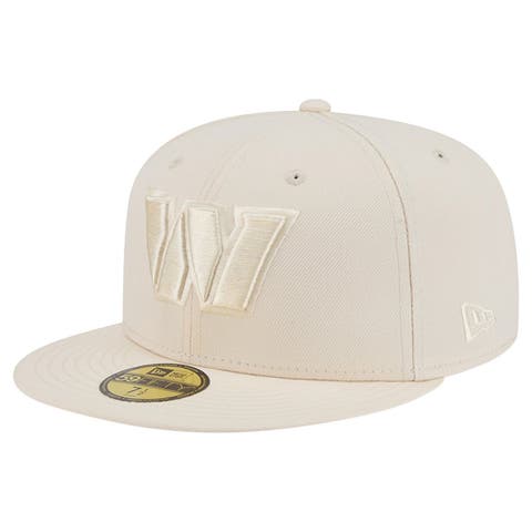 Men's New Era Cream Washington Commanders Color Pack 59FIFTY Fitted Hat