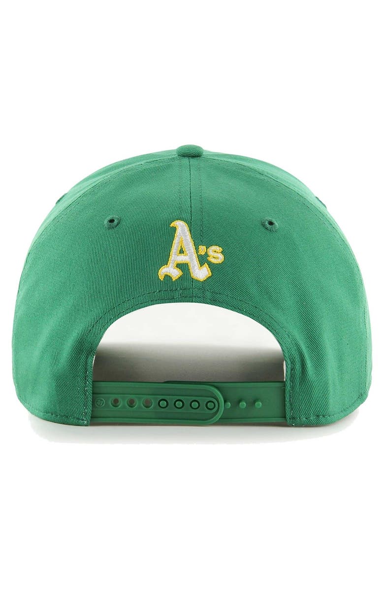 '47 Men's '47 Green Oakland Athletics Wax Pack Collection Premier Hitch Adjustable Hat, Alternate, color, Green