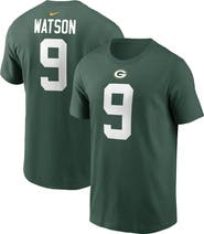 Nike Men's Nike Christian Watson Green Green Bay Packers Player Name & Number T-Shirt