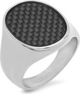 STEELTIME Men's Signet Ring