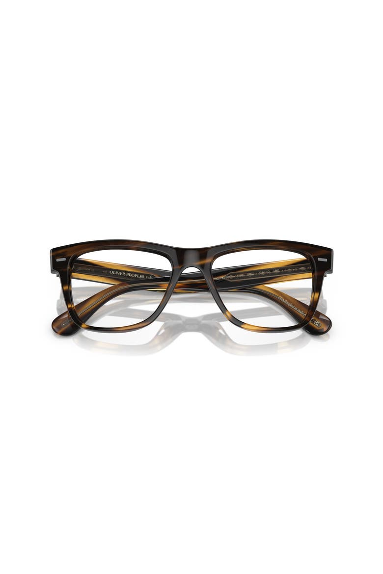 51mm Rectangle optical glasses, Alternate, color, Tortoise