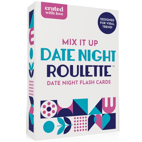 Mix It Up Date Night Roulette with Flash Card Challenges