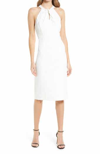 Julia Jordan Twist Neck Sheath Dress
