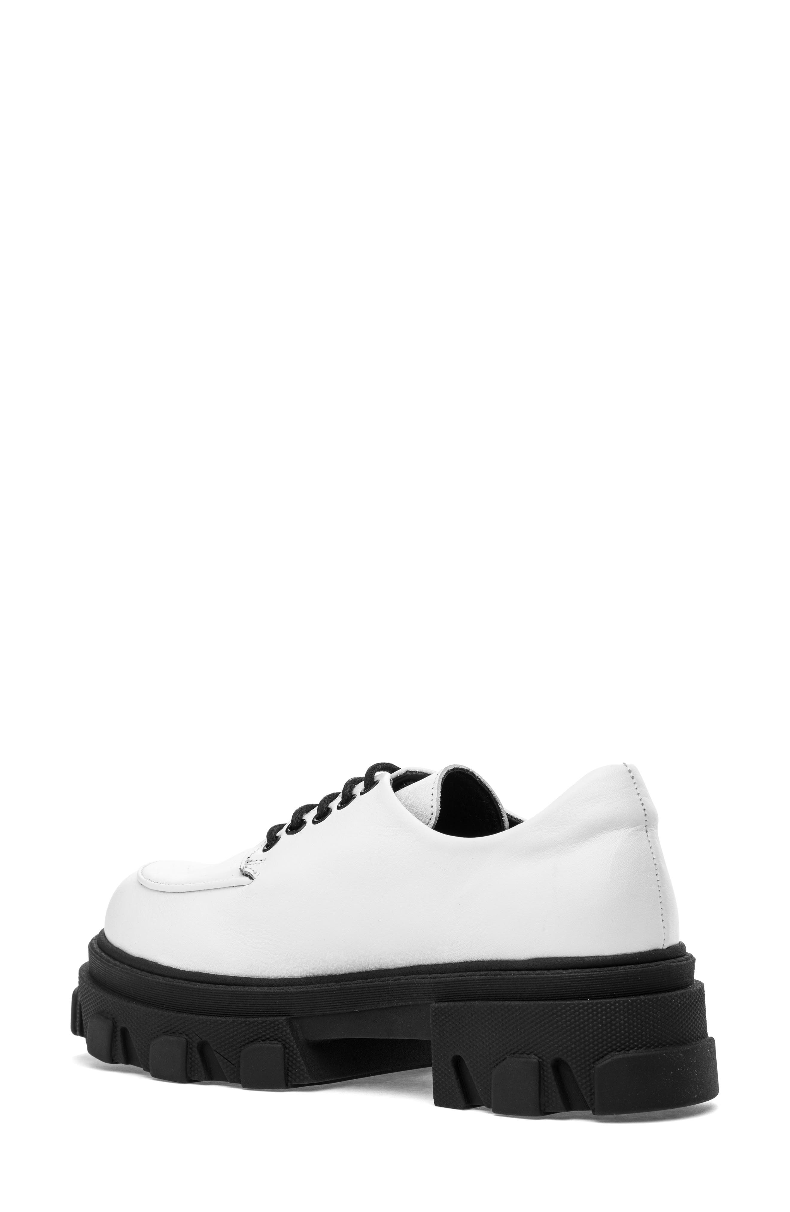 Corrie Platform Oxford, Alternate, color, WHITE LEATHER