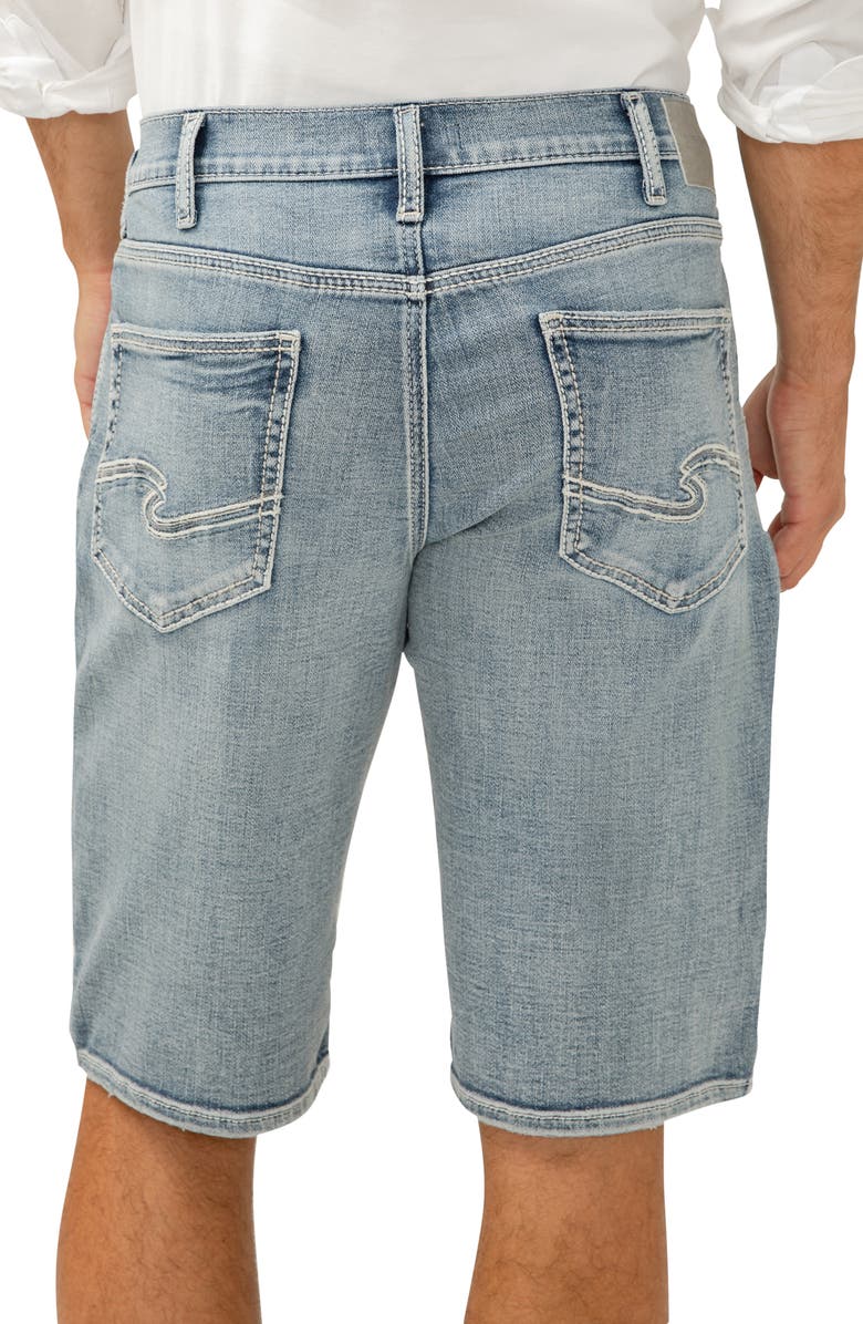 Silver Jeans Co. Gordie Relaxed Fit Denim Shorts, Alternate, color, Indigo