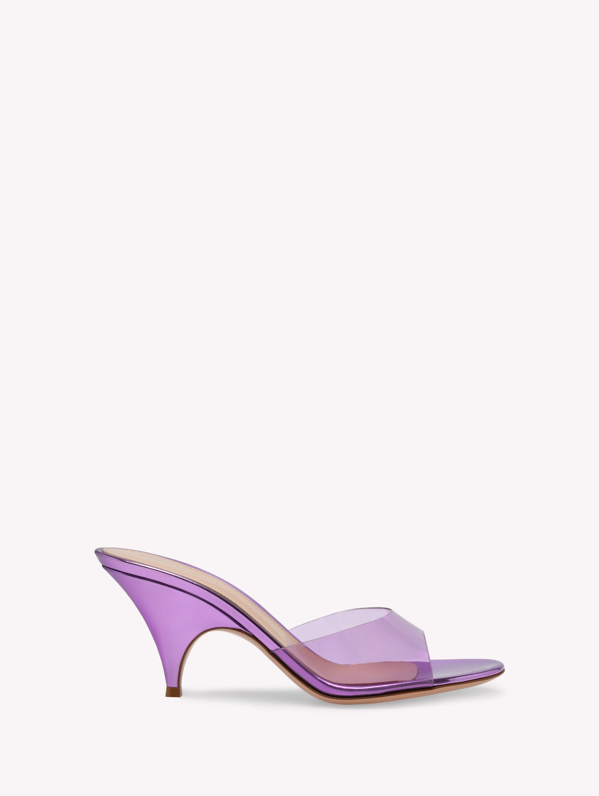 Gianvito Rossi Sofia Mule 70 Mules, Main, color, Purple Tpu