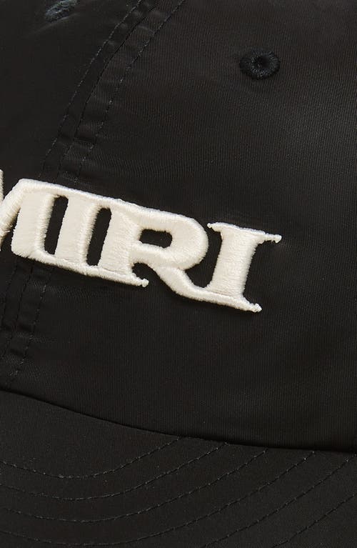 Amiri Sport Canvas Baseball Cap In Brown