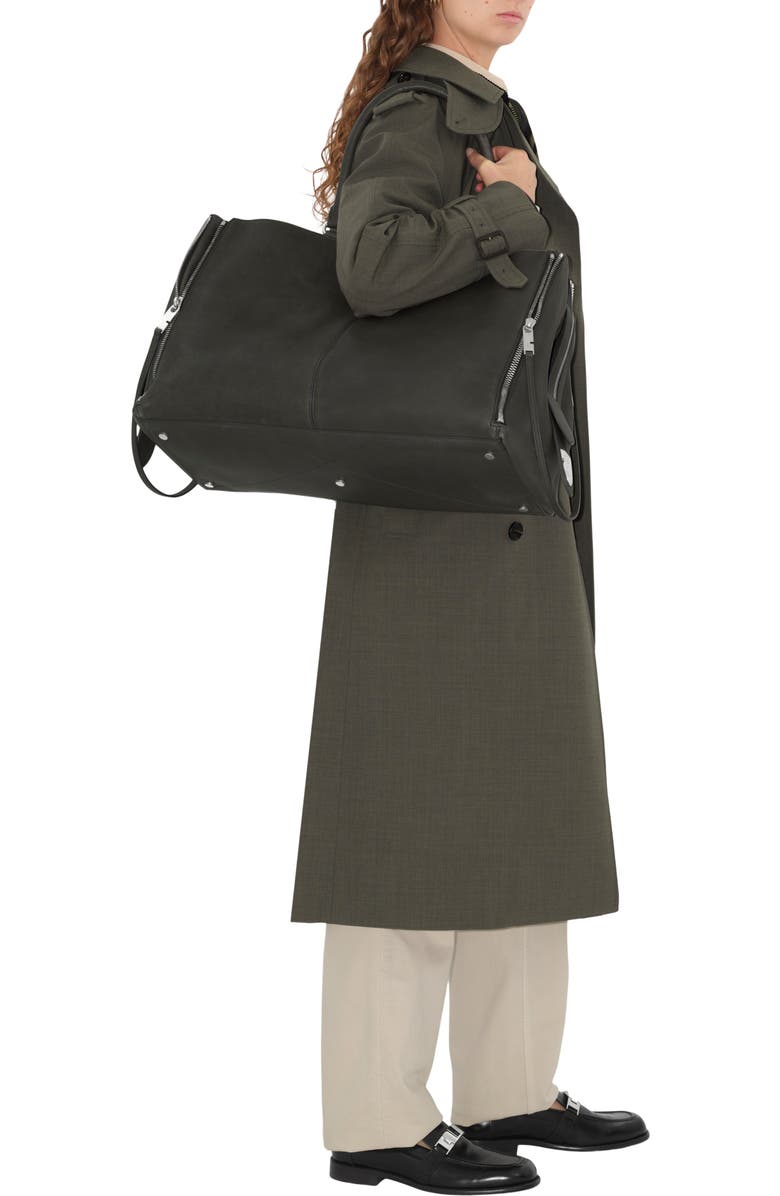 Burberry Zip Tote, Alternate, color,