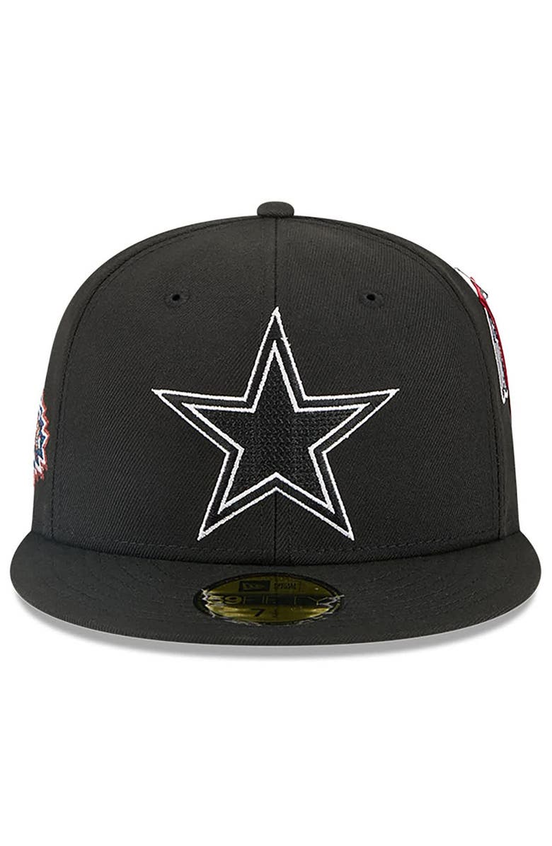 New Era x Alpha Industries Men's New Era x Alpha Industries Black Dallas Cowboys 59FIFTY Fitted Hat, Alternate, color, Black