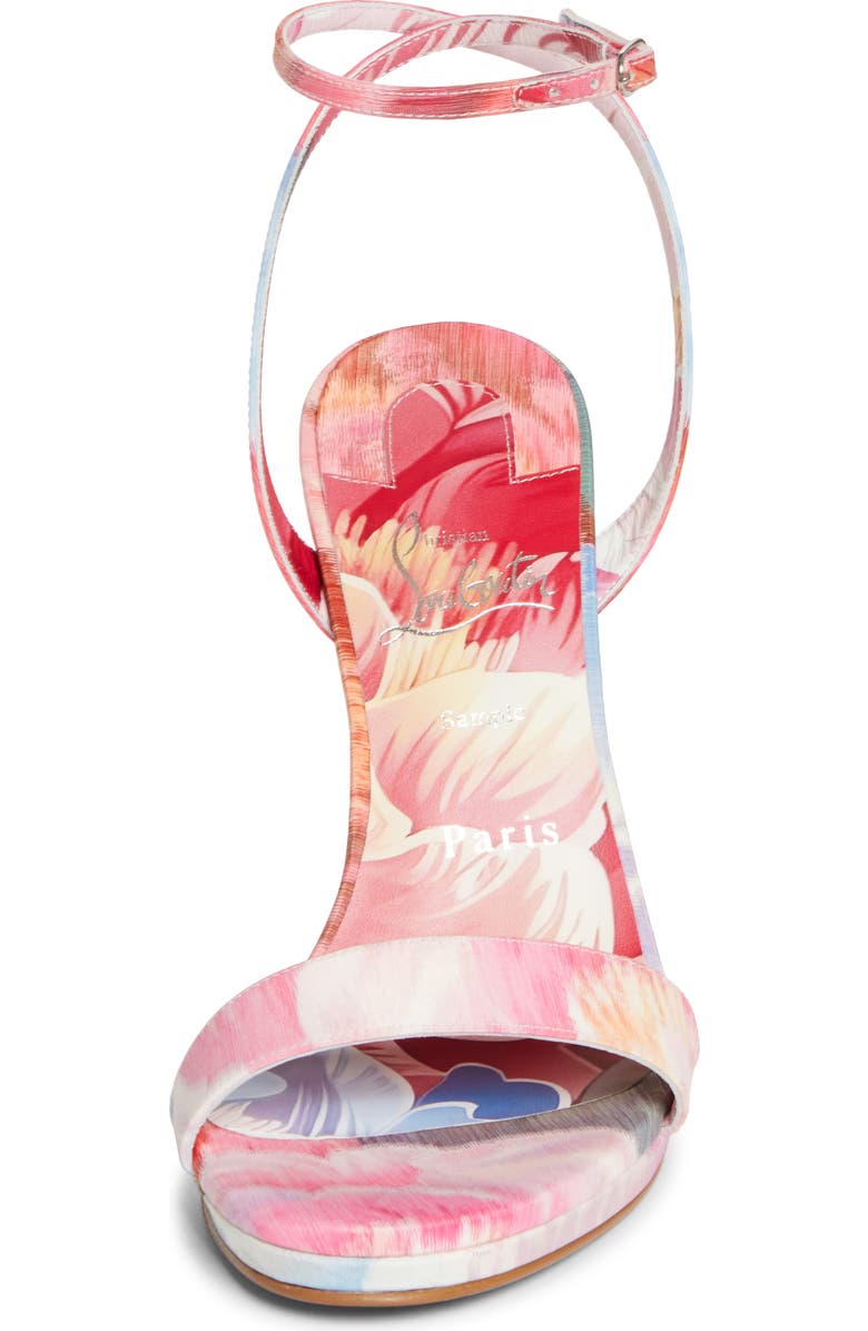 Christian Louboutin Miss Z Queen Slingback Pump, Alternate, color, Pink Multi