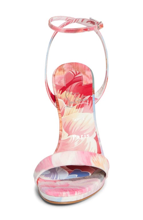 Christian Louboutin Miss Z Queen Slingback Pump In Multi