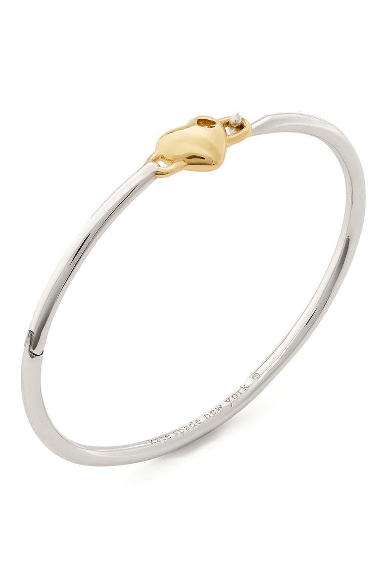 heart and spade charm bracelet, Alternate, color, MIXED METAL
