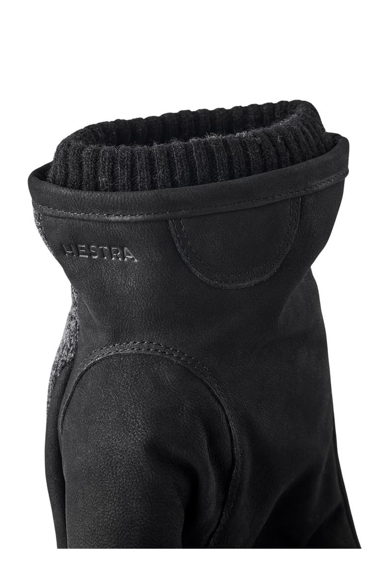 Hestra Noah Insulated Gloves, Alternate, color, Charcoal/ Black
