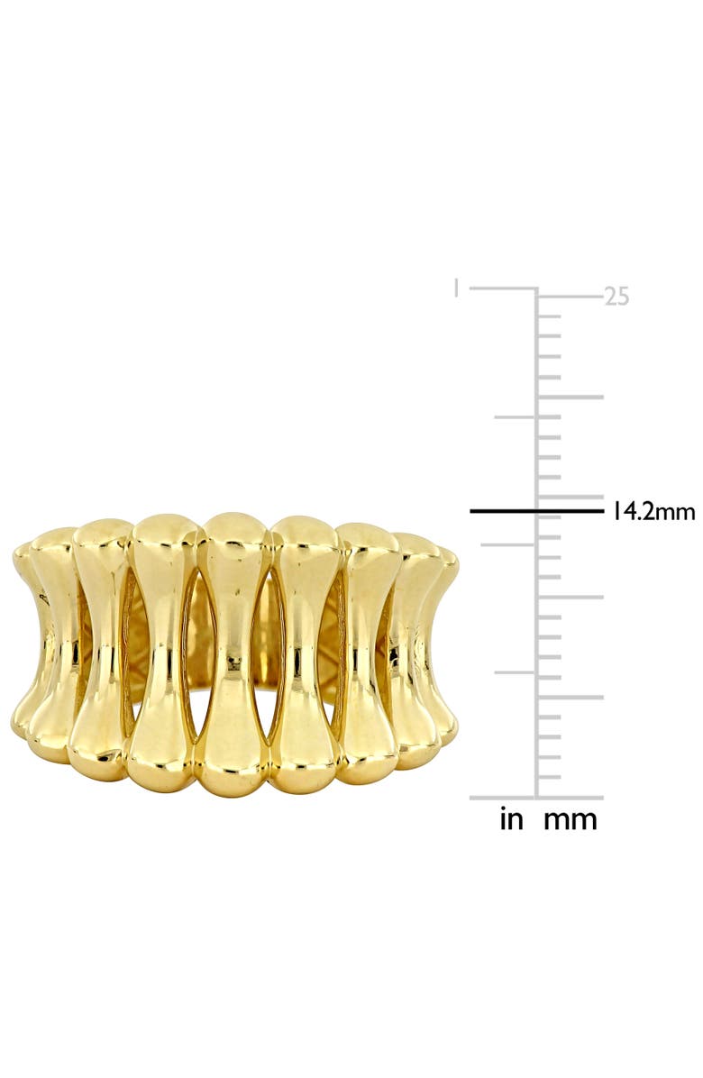 Julianna B. Concave Ring 14k Yellow Gold, Alternate, color, 14K Gold