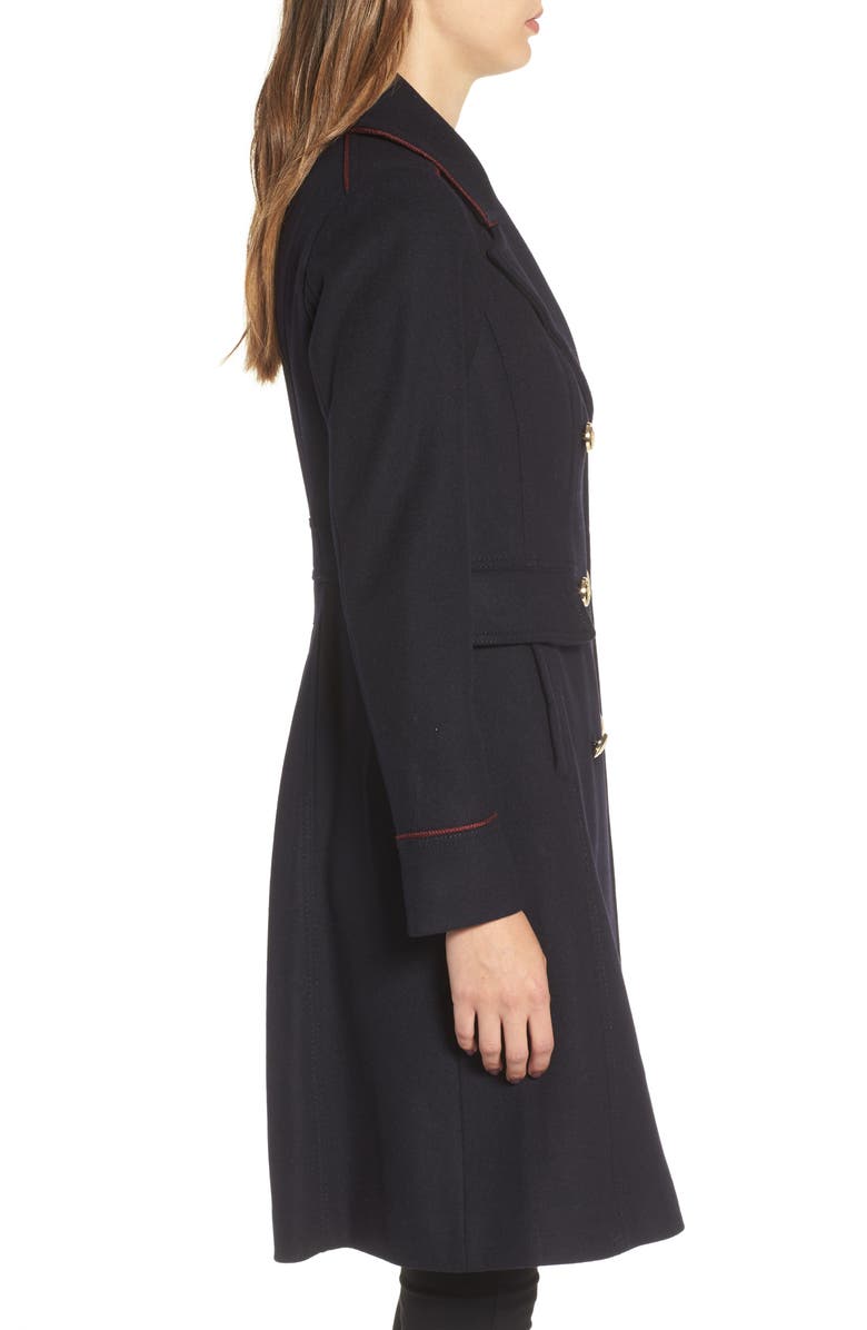 Vince Camuto Double Breasted Utility Coat, Alternate, color,