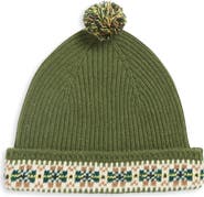 Bode Moritz Virgin Wool Pompom Beanie