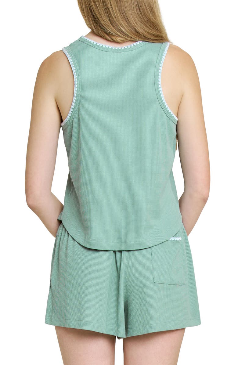 Honeydew Kickback Short Pajamas, Alternate, color, Elm