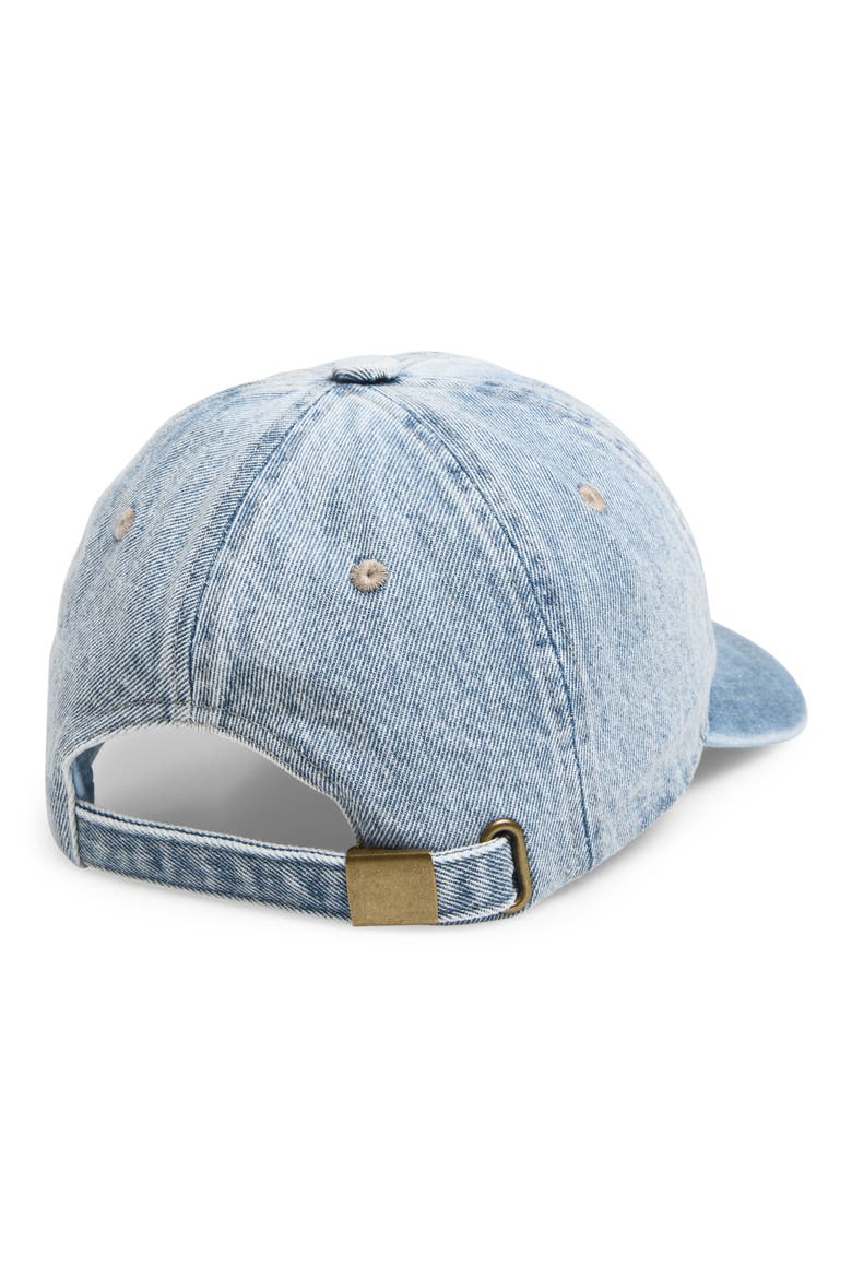 Denim Dad Cap, Alternate, color, LIGHT DENIM