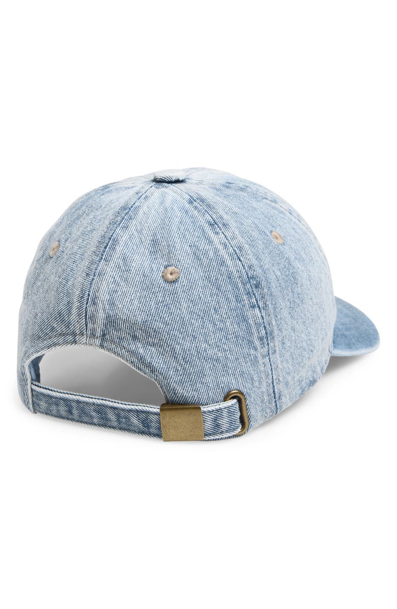 Melrose and Market Denim Dad Cap, Alternate, color, Light Denim
