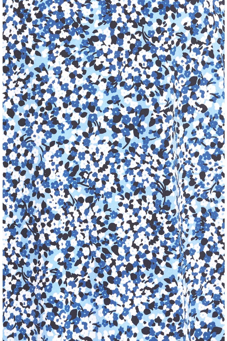 'Chiltington' Print Jersey Maxi Dress, Alternate, color, CREW BLUE