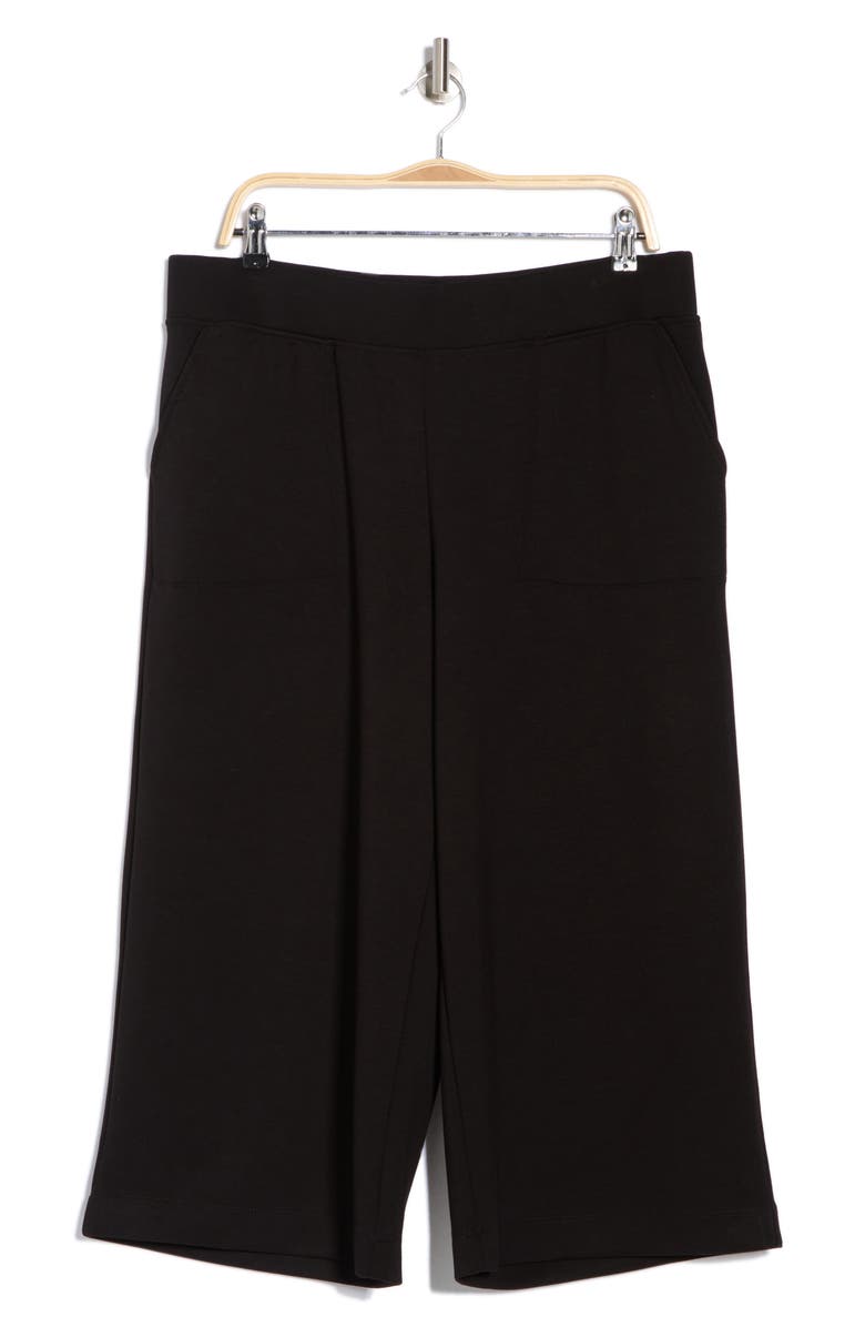 T Tahari Crop Pants, Alternate, color, Black