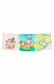 Tiramisu The Gaggle of Geese Set of 3 Kitchen Towels