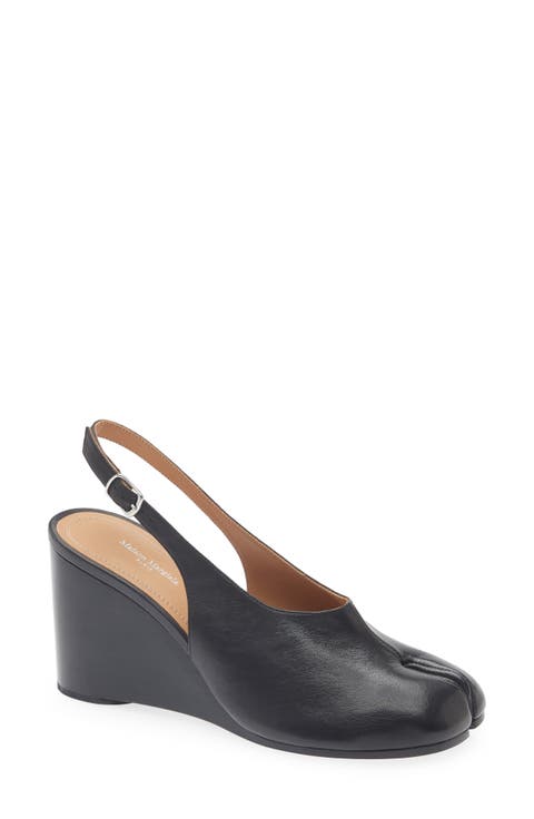 Tabi Wedge Slingback Pump