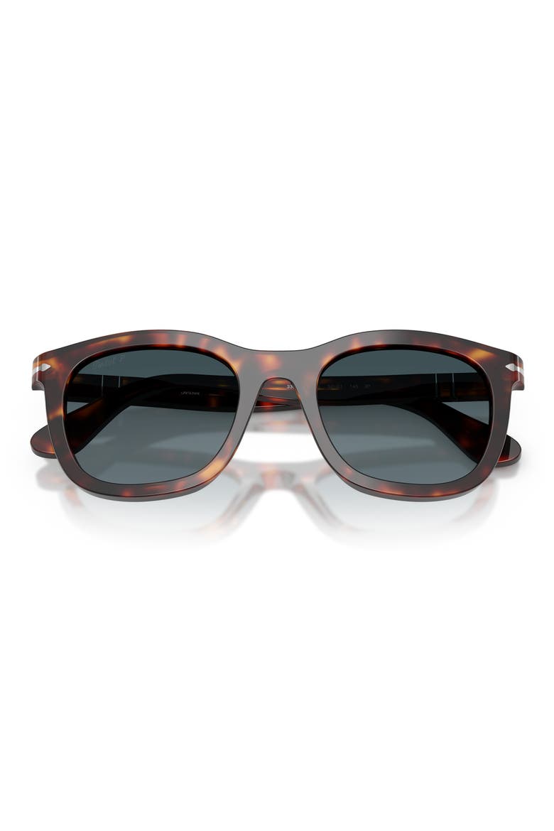 Gender Inclusive 52mm Phantos Polarized Sunglasses, Alternate, color, HAVANA / LIGHT BLUE DARK BLUE