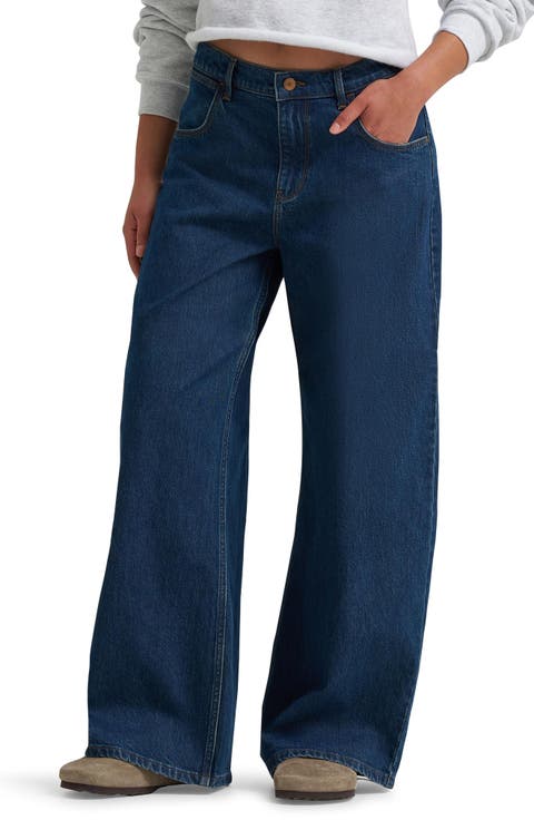 Ultra Barrel Low Rise Wide Leg Jeans