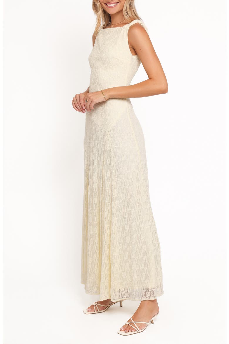 Kirsten Lace Maxi Dress, Alternate, color, YELLOW