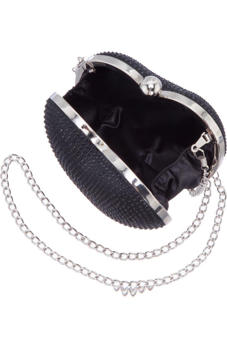 Nina Crystal Embellished Minaudière, Alternate, color,