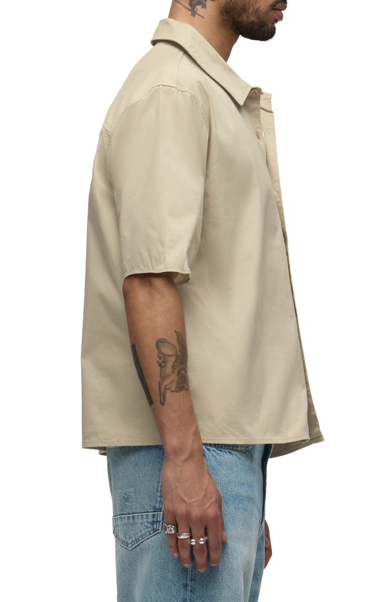 Hudson Jeans Rex Short Sleeve Button-Up Shirt, Alternate, color,