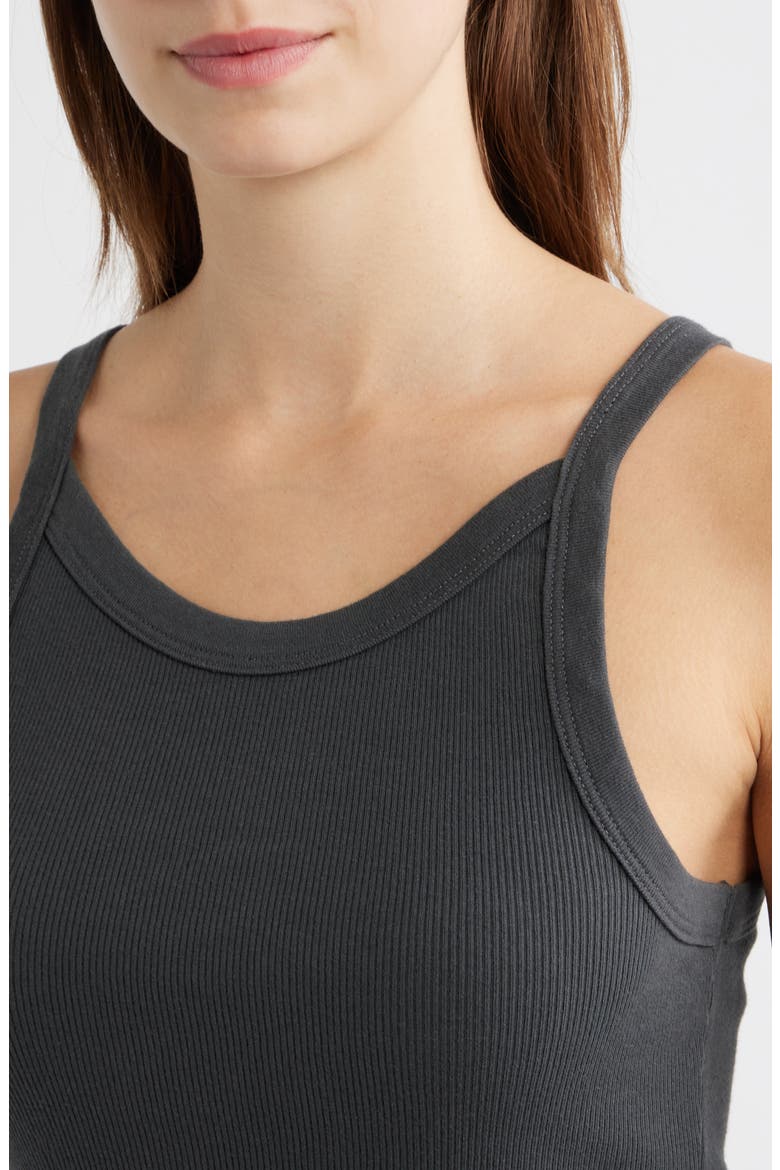 Ariel Cotton Rib Camisole, Alternate, color, WASHED BLACK