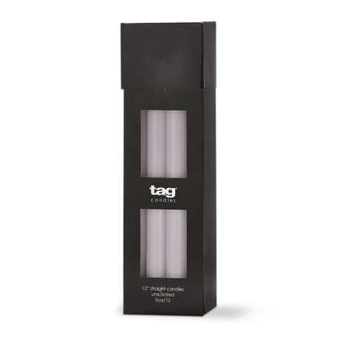 Color Studio Straight Taper Unscented Paraffin Wax Candle