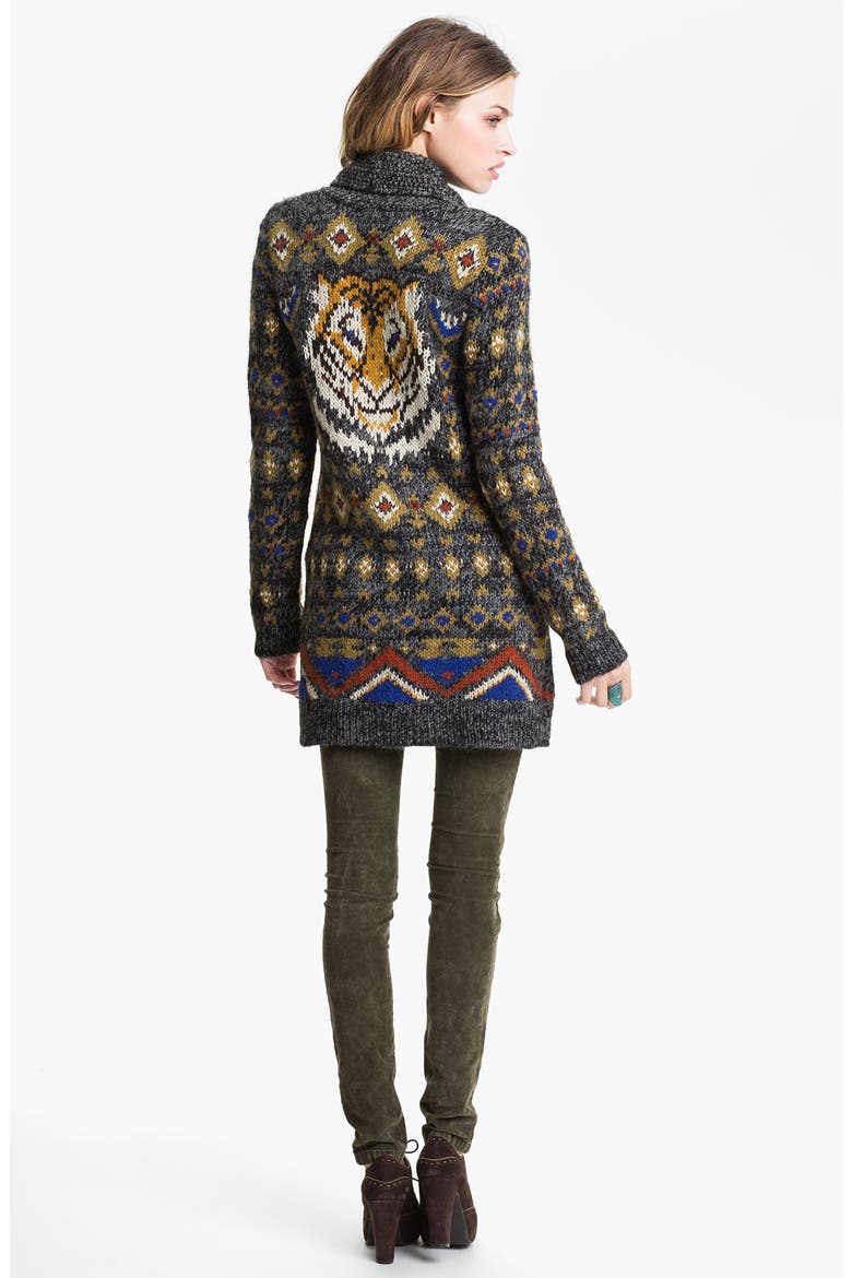 'City Is a Jungle' Cardigan, Alternate, color, JUNGLE COMBO
