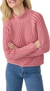 Faherty Sunwashed Organic Cotton Rollneck Sweater