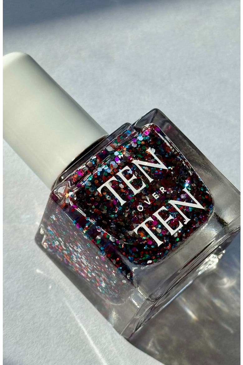 Rainbow Nail Polish Topper, Alternate, color, DEAN
