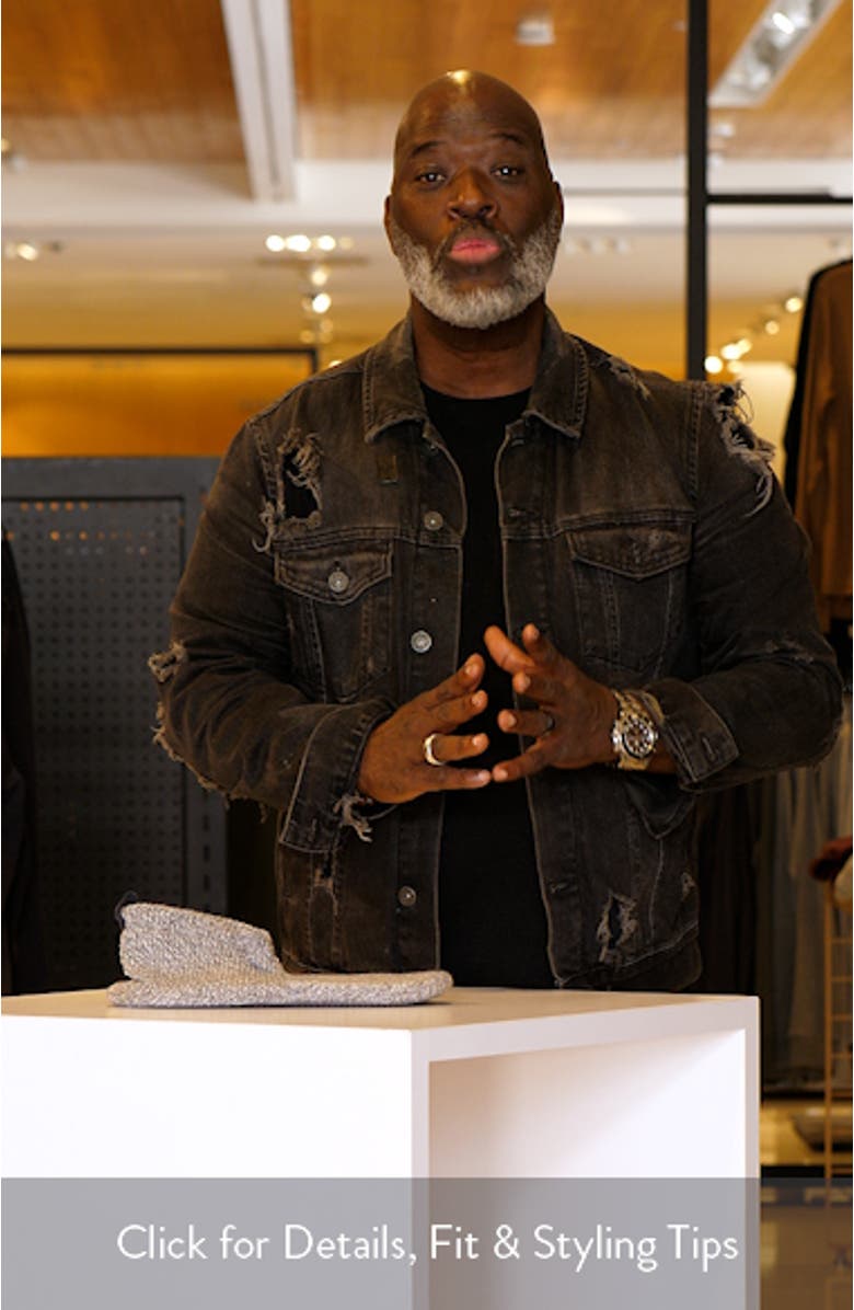 Marl Knit Gripper Slipper, sales video thumbnail