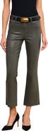 L'AGENCE Kendra Coated High Waist Crop Flare Jeans