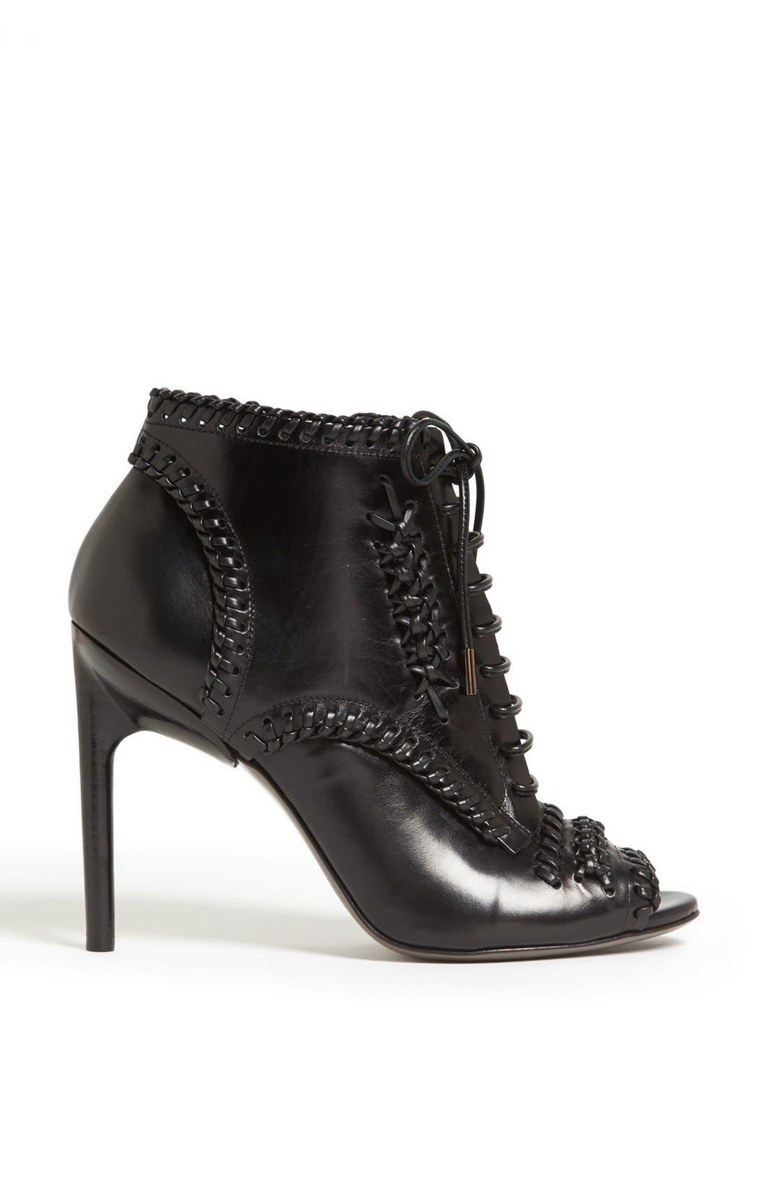 'Ella' Bootie, Alternate, color, BLACK