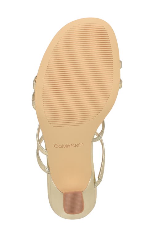 Calvin Klein Jayla Sandal In Animal Print