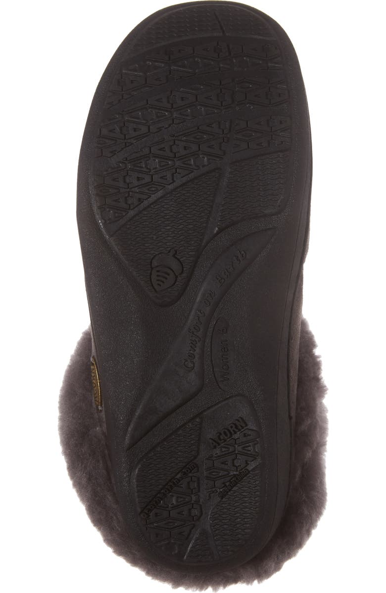 Acorn Genuine Shearling Mule Slipper, Alternate, color,