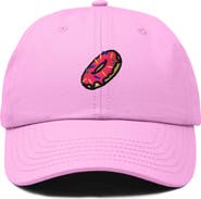 Dalix Donut Embroidered Adjustable Cap