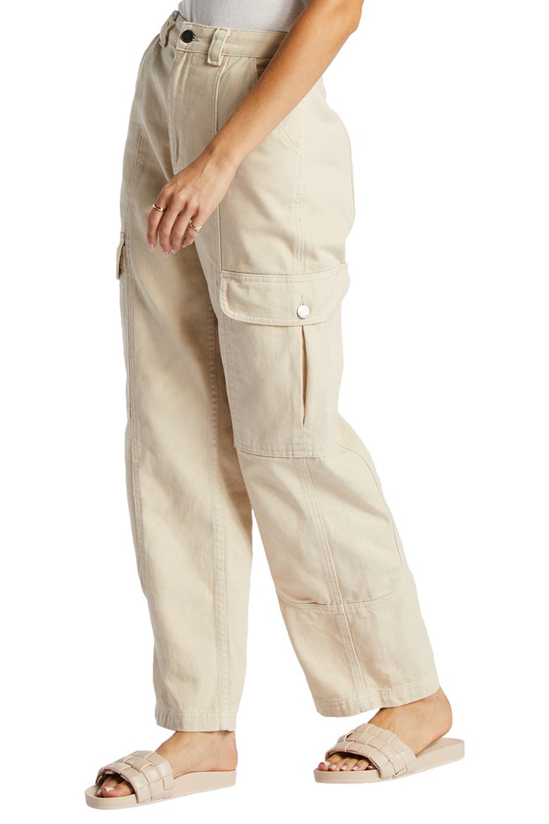 Wall to Wall Cargo Pants, Alternate, color, ANTIQUE WHITE 1