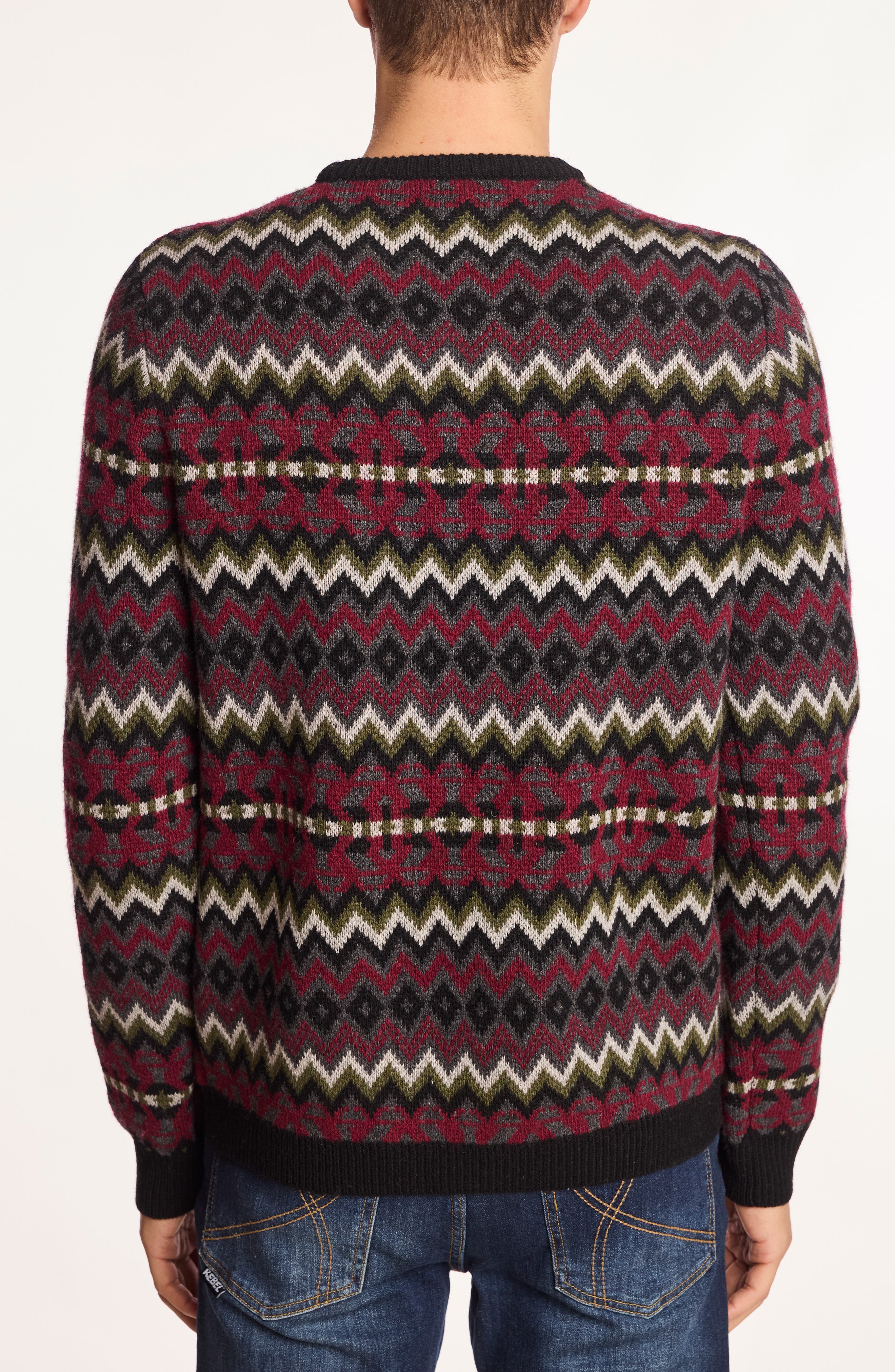 Chevron Crewneck Sweater - image 2