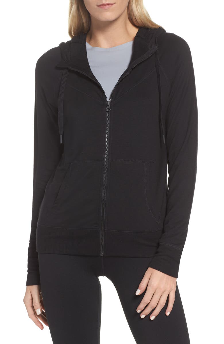 Zella Well Played Zip Hoodie, Main, color, 