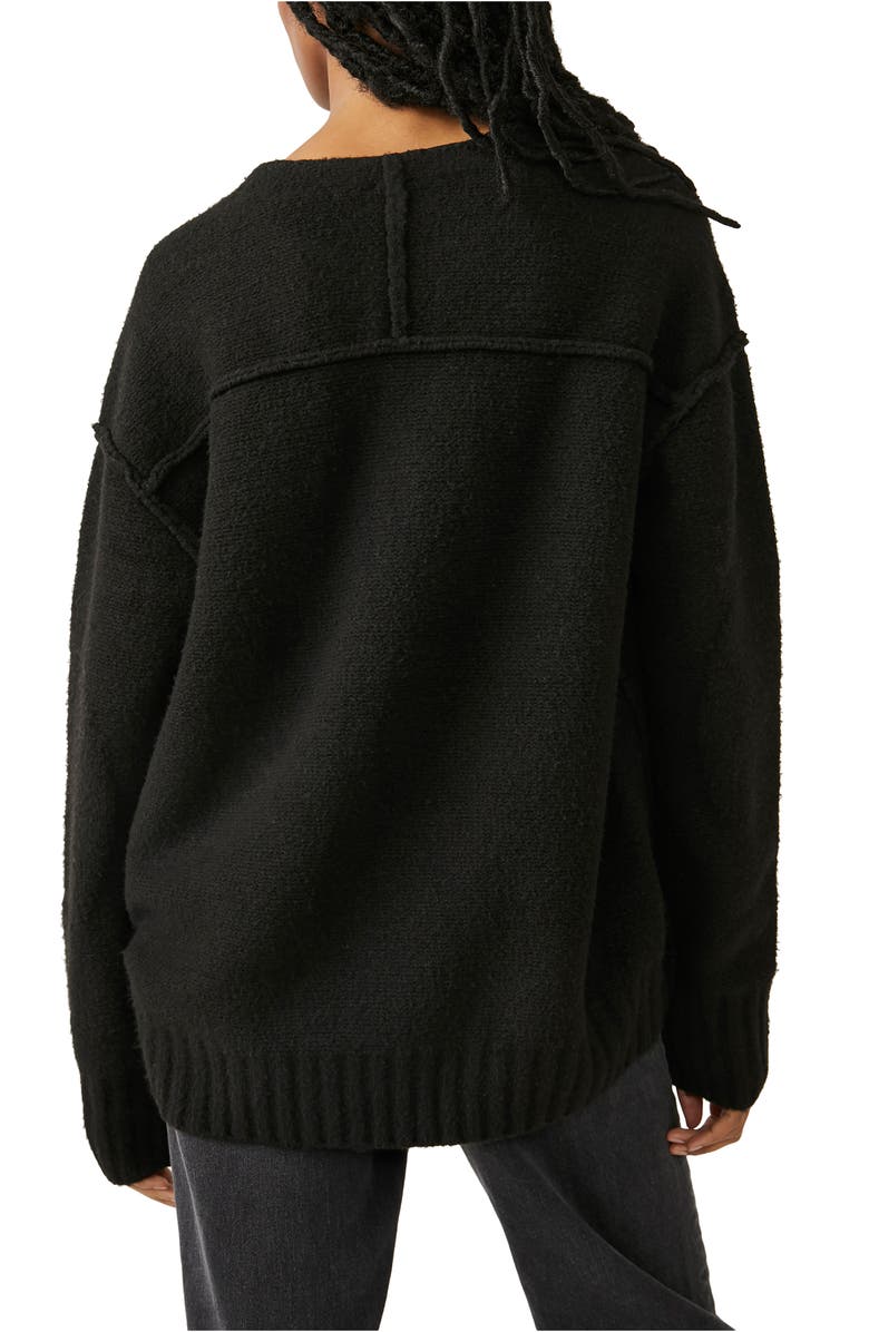 Free People Care Eastwood Tunic Sweater, Alternate, color,