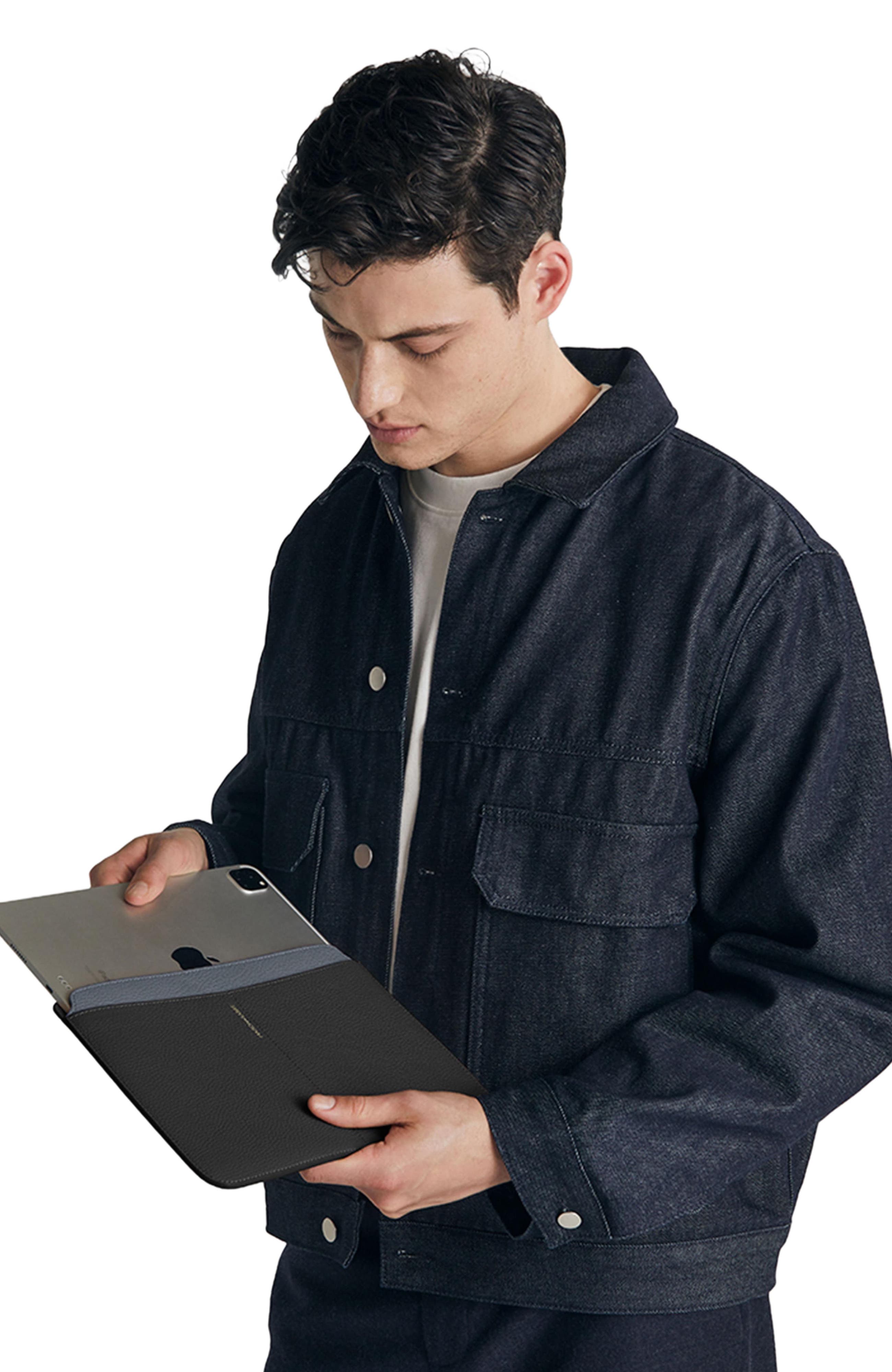 MAISON de SABRÉ Leather iPad Case, Alternate, color, 